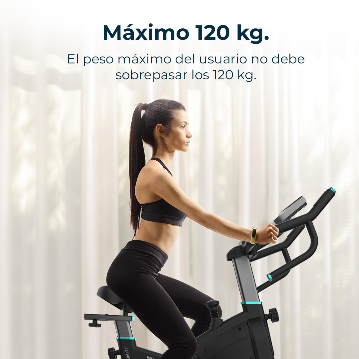 Cecotec Bicicleta Indoor DrumFit Indoor 24000 Race Sprint 6/7