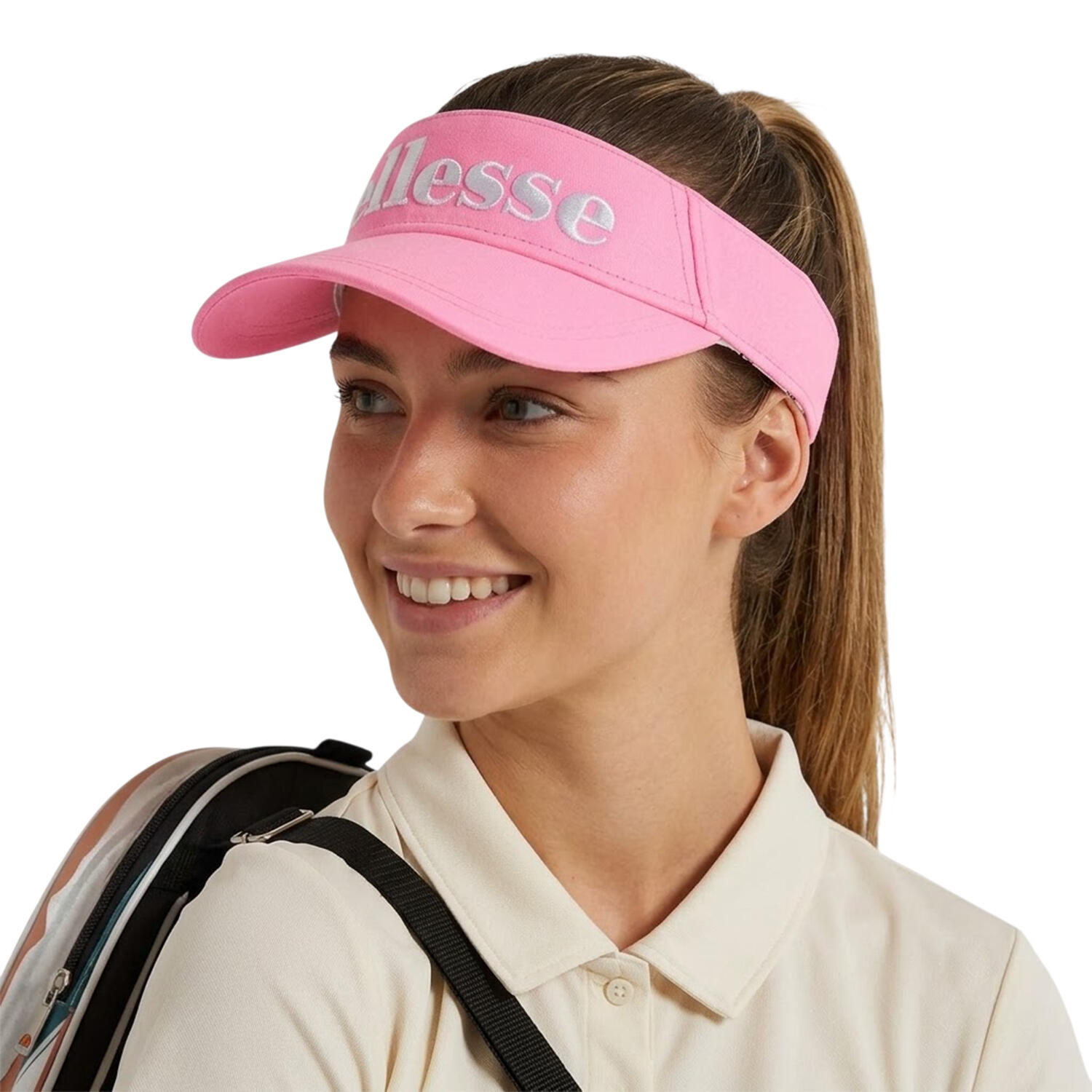 Visiera Scrittura Logo Donna Ellesse Netti Rosa 2/2
