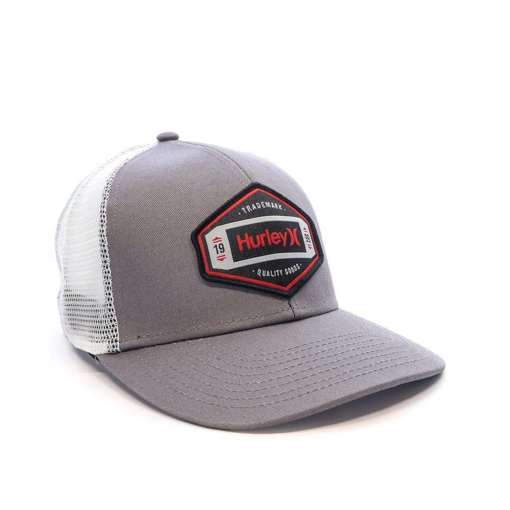 Cappellino Uomo Hurley Brighton Grigio/Bianco 2/3