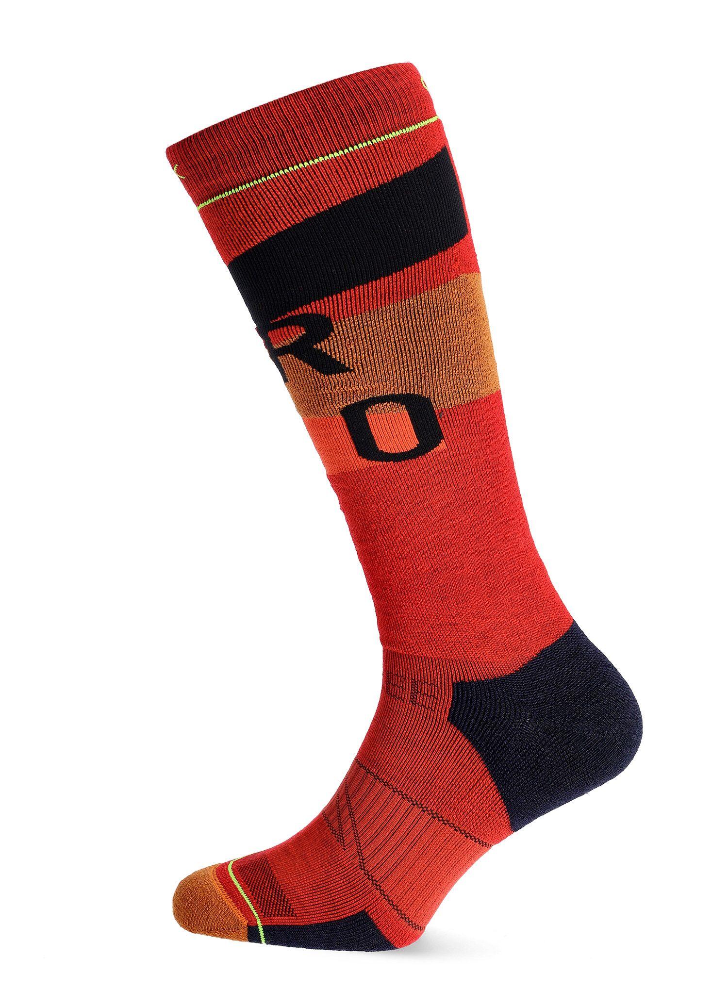 Skarpety narciarskie męskie Ortovox Freeride Long Socks Cozy 3/4