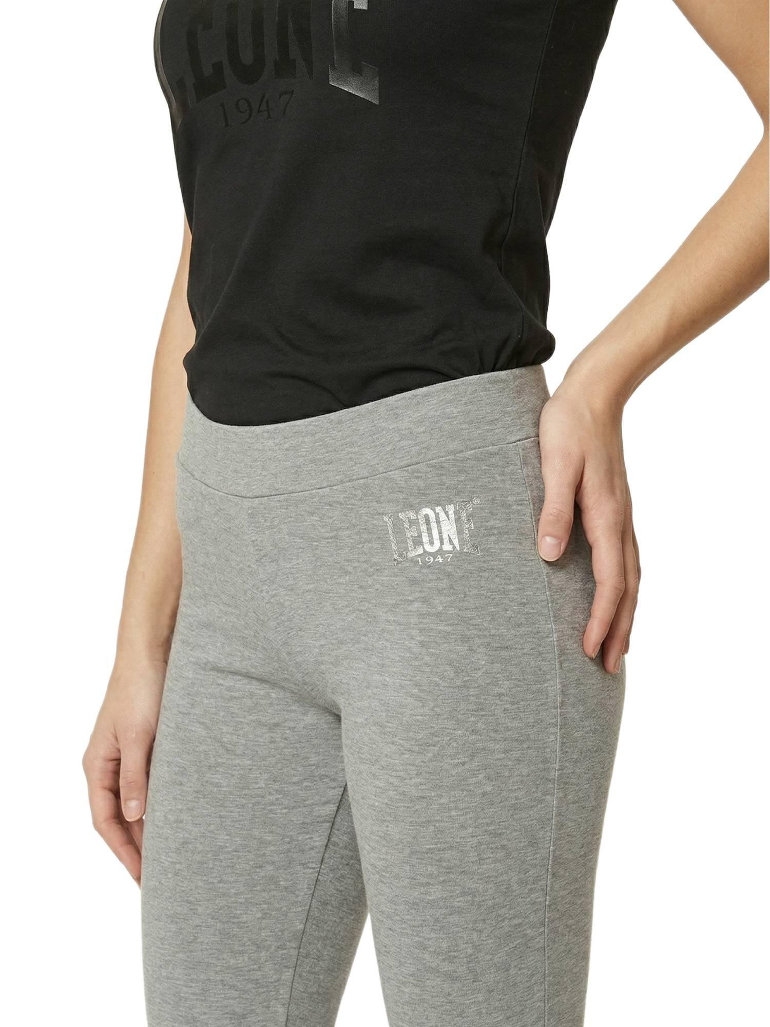 Leggings da donna in cotone elasticizzato Leone Basic 3/5