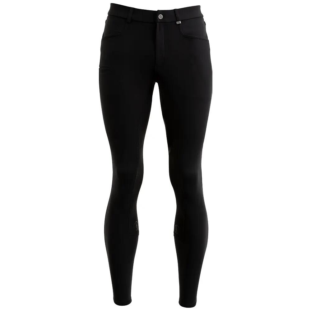 Spodnie do jazdy konnej full grip z mikrofibry BR Equitation Martin Assise