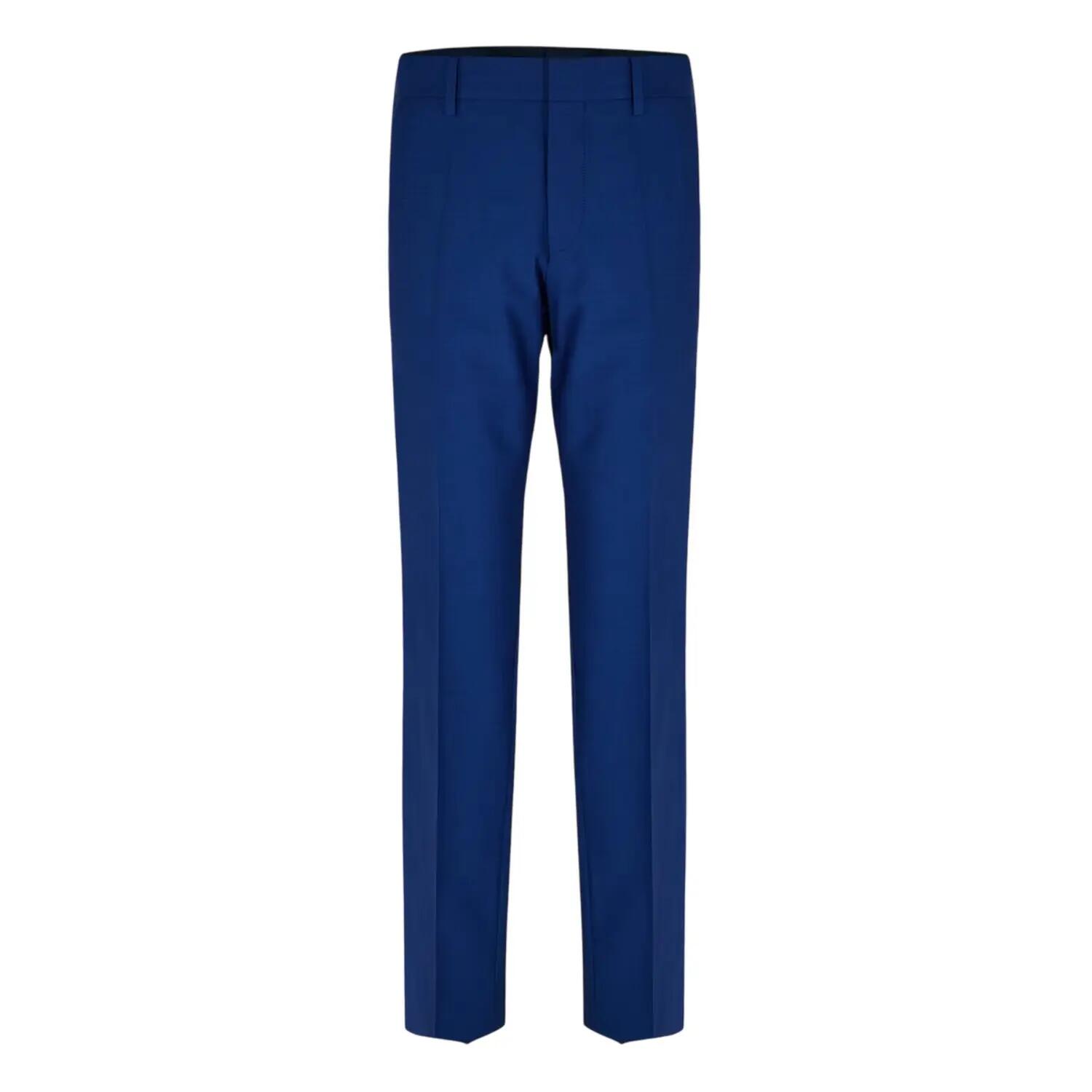 HGenius Chino Semplice Dritto Uomo Boss H-Genius Blu Navy 2/3