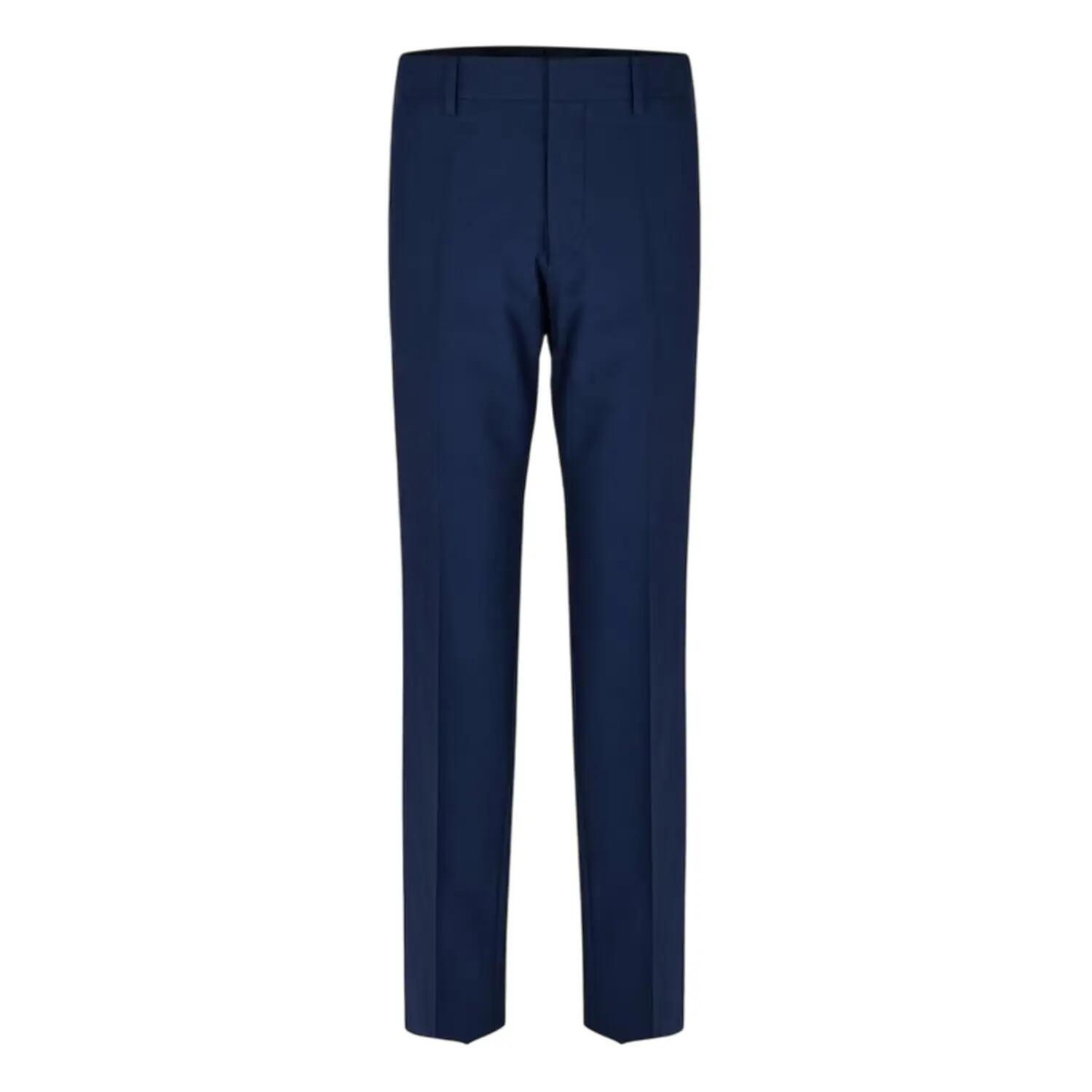 HGenius Chino Semplice Dritto Uomo Boss H-Genius Blu 2/3