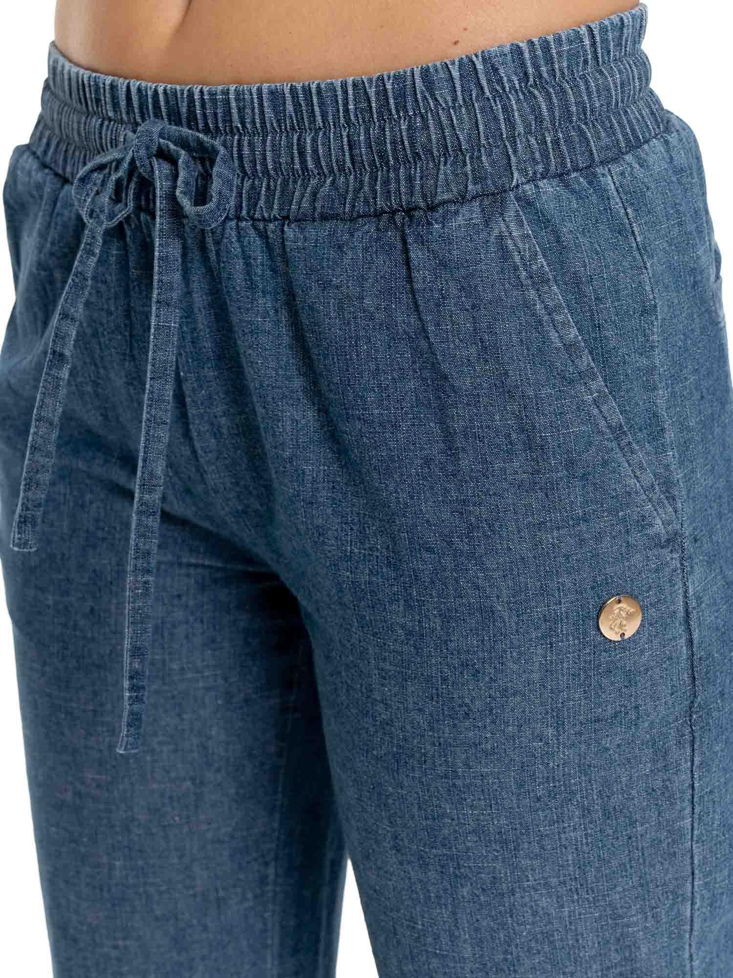 Damskie spodnie Urban Safari Chambray 3/5
