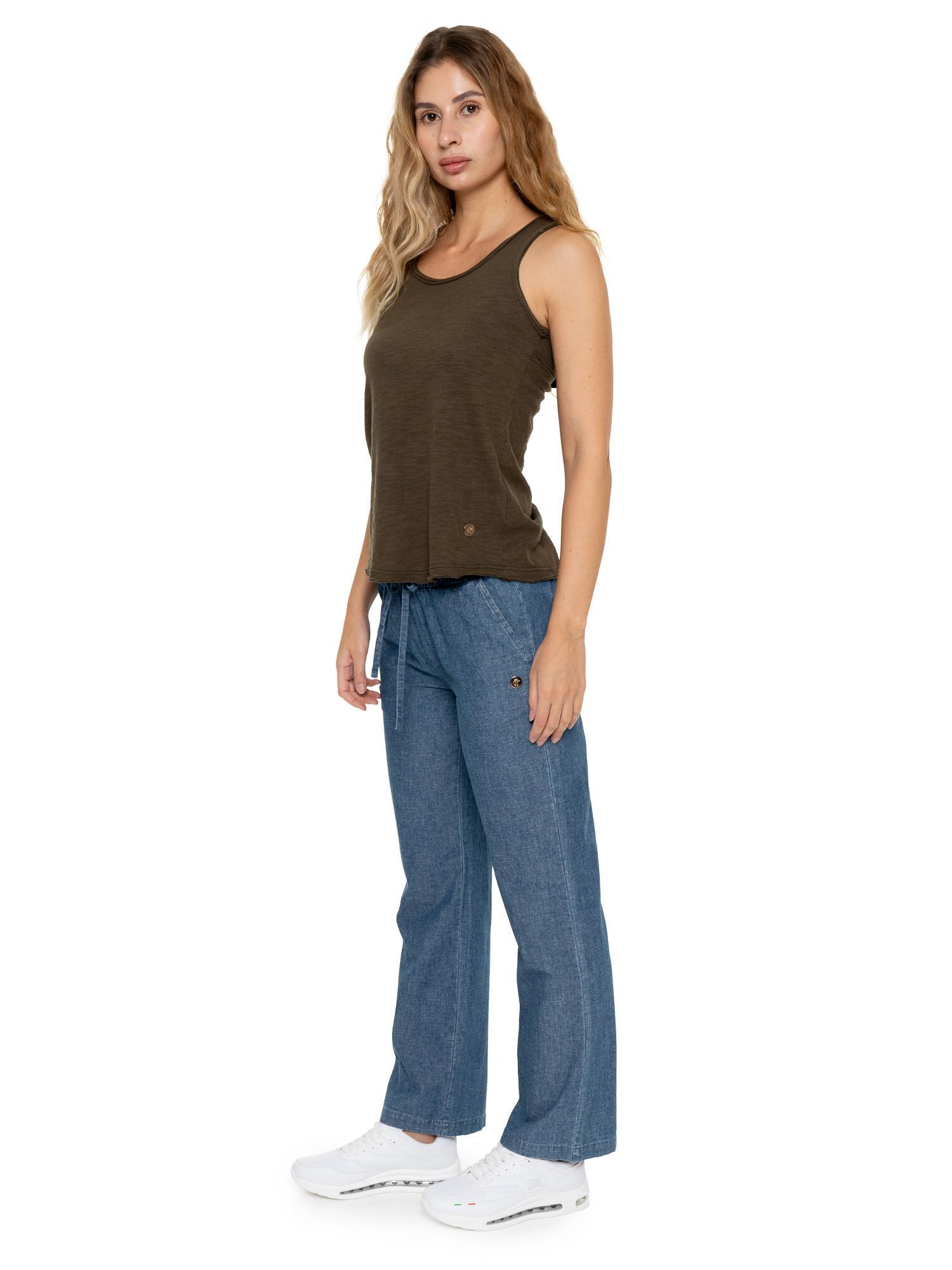 Damskie spodnie Urban Safari Chambray
