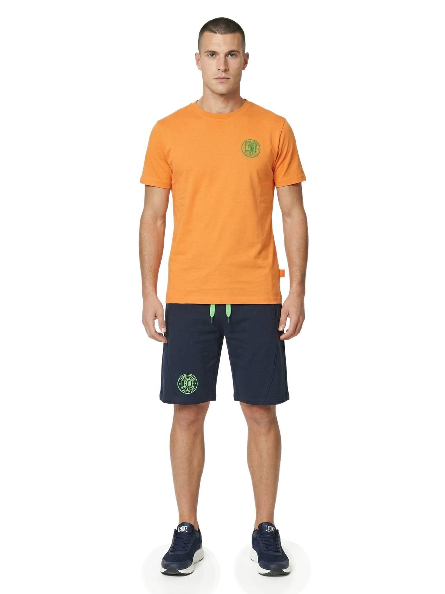 Komplet męski: koszulka + spodenki bermudy Fluo