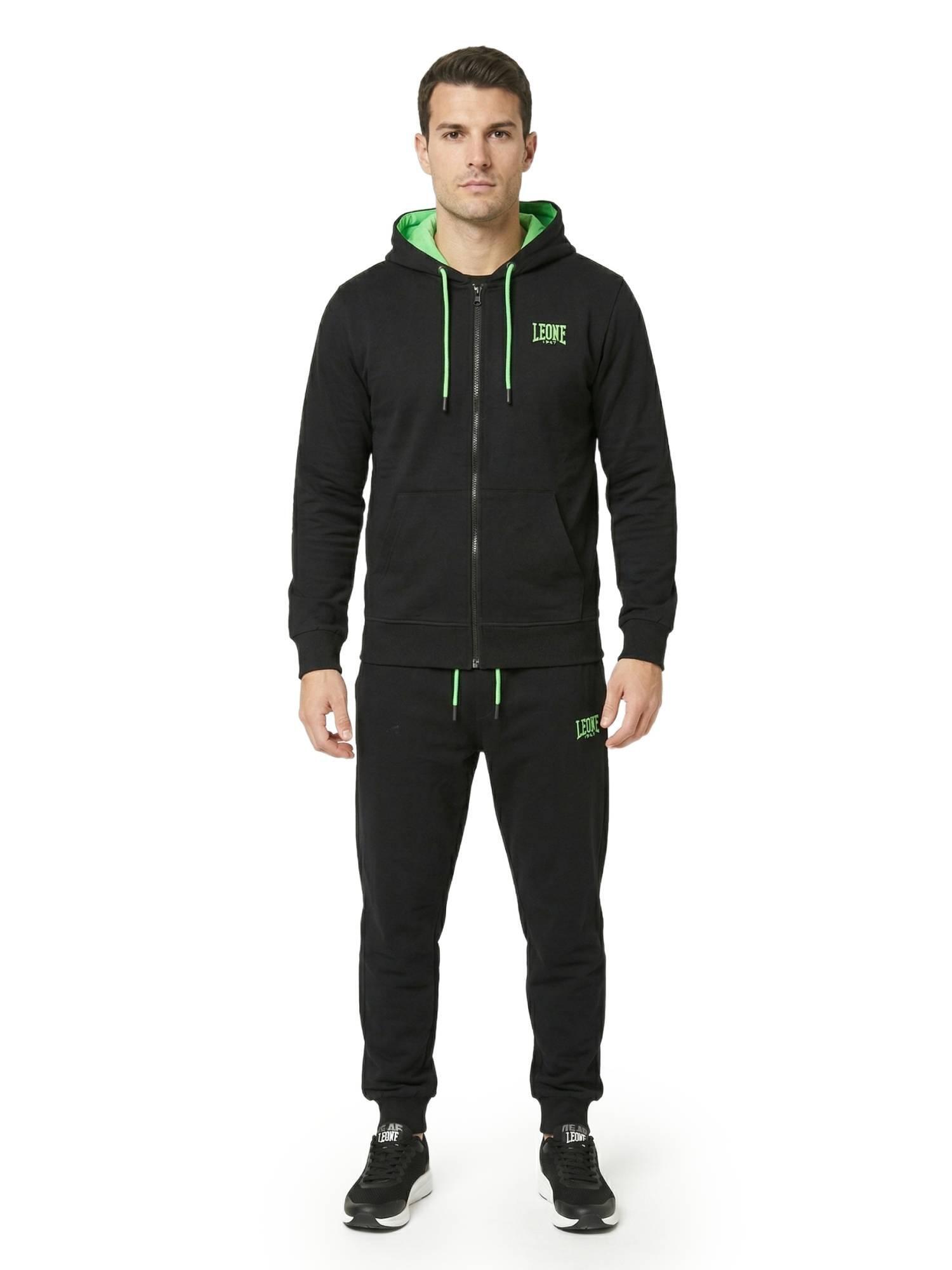 Fluorescencyjny męski dres