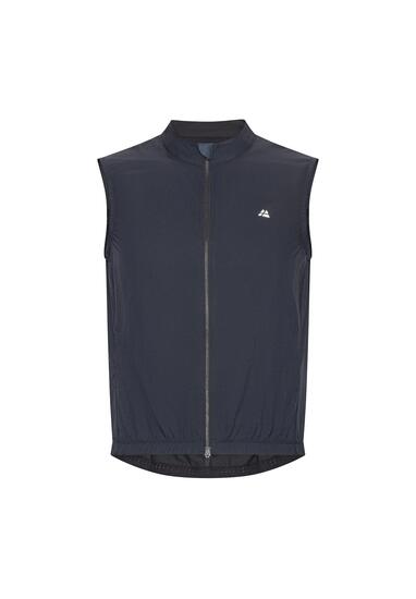 Gilet cyclisme coupe-vent compactable homme ripstop dos mesh stretch