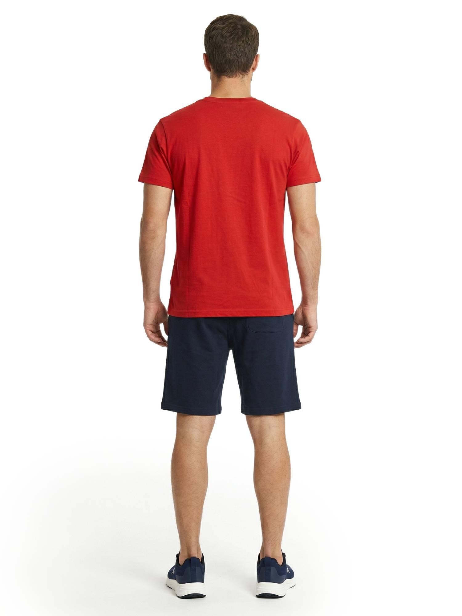 Basic heren T-shirt + Bermudashort set 4/5