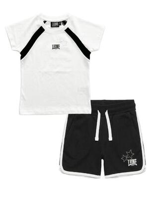 De light meisjes t-shirt en short set