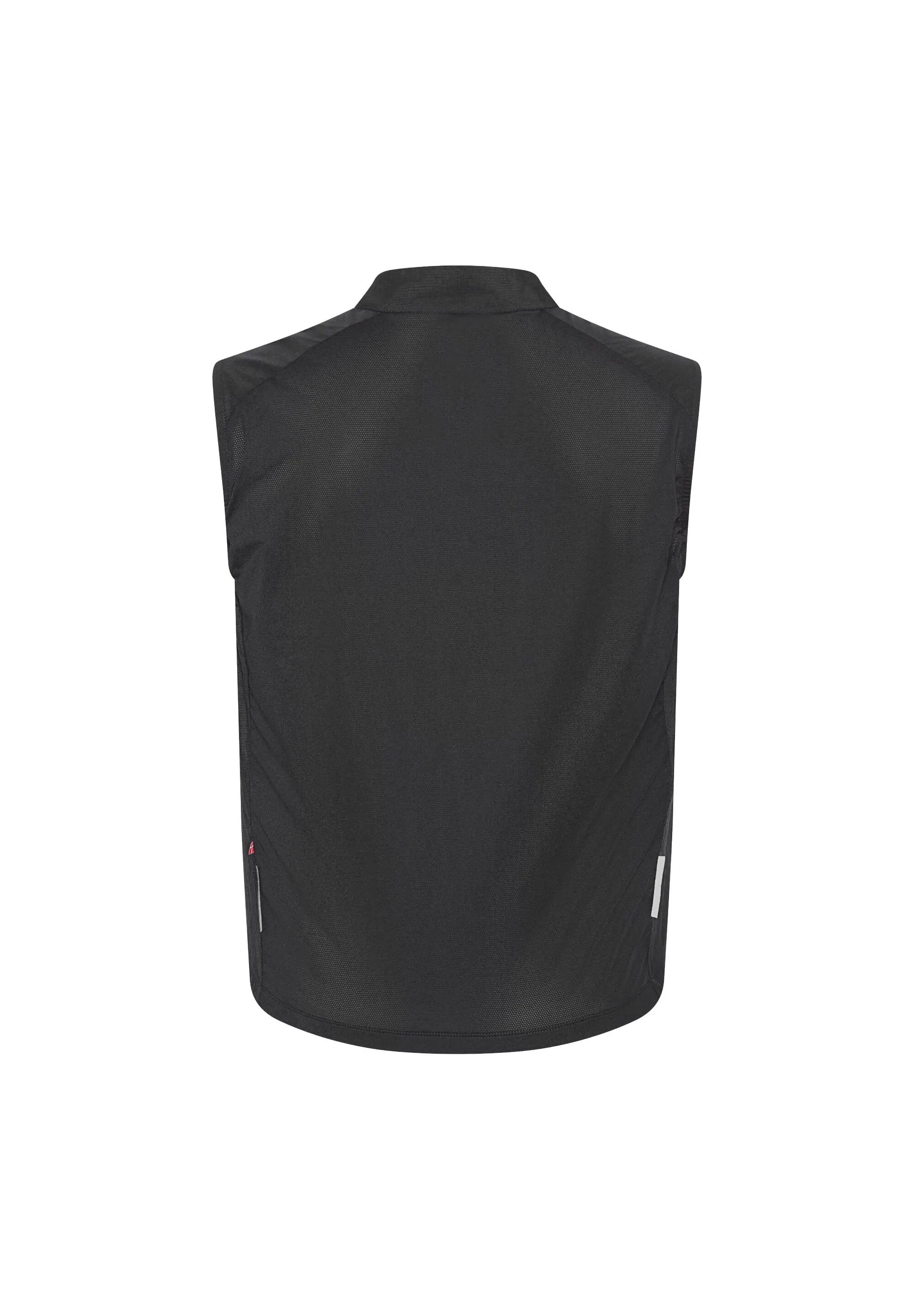Gilet ciclismo antivento compattabile uomo ripstop retro mesh elasticizzato 2/6