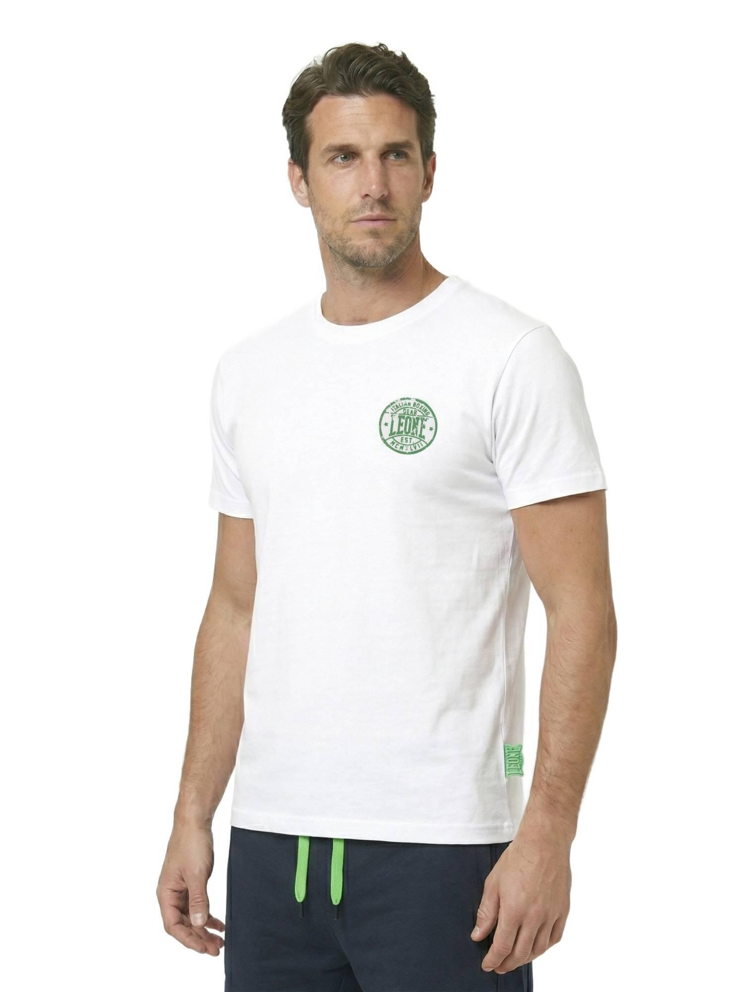Heren T-shirt + fluorescerende bermudashort set 2/5