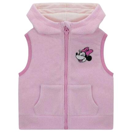 Veste Sans Manches Motif Minnie Mouse Enfant (Rose)