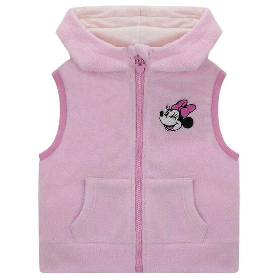 Veste Sans Manches Motif Minnie Mouse Enfant (Rose)