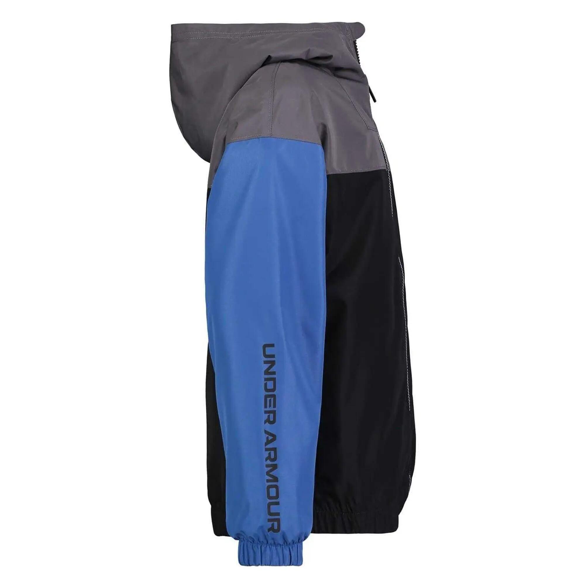 Coupevent Motif/style Blocs De Couleurs Enfant (Bleu De Prusse Clair / Noir) 3/3