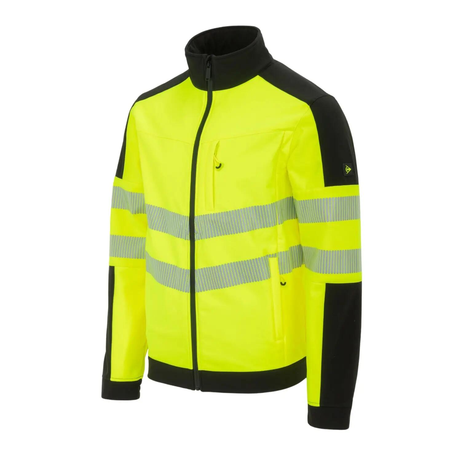 Veste Softshell Homme (Jaune / Noir) 3/5
