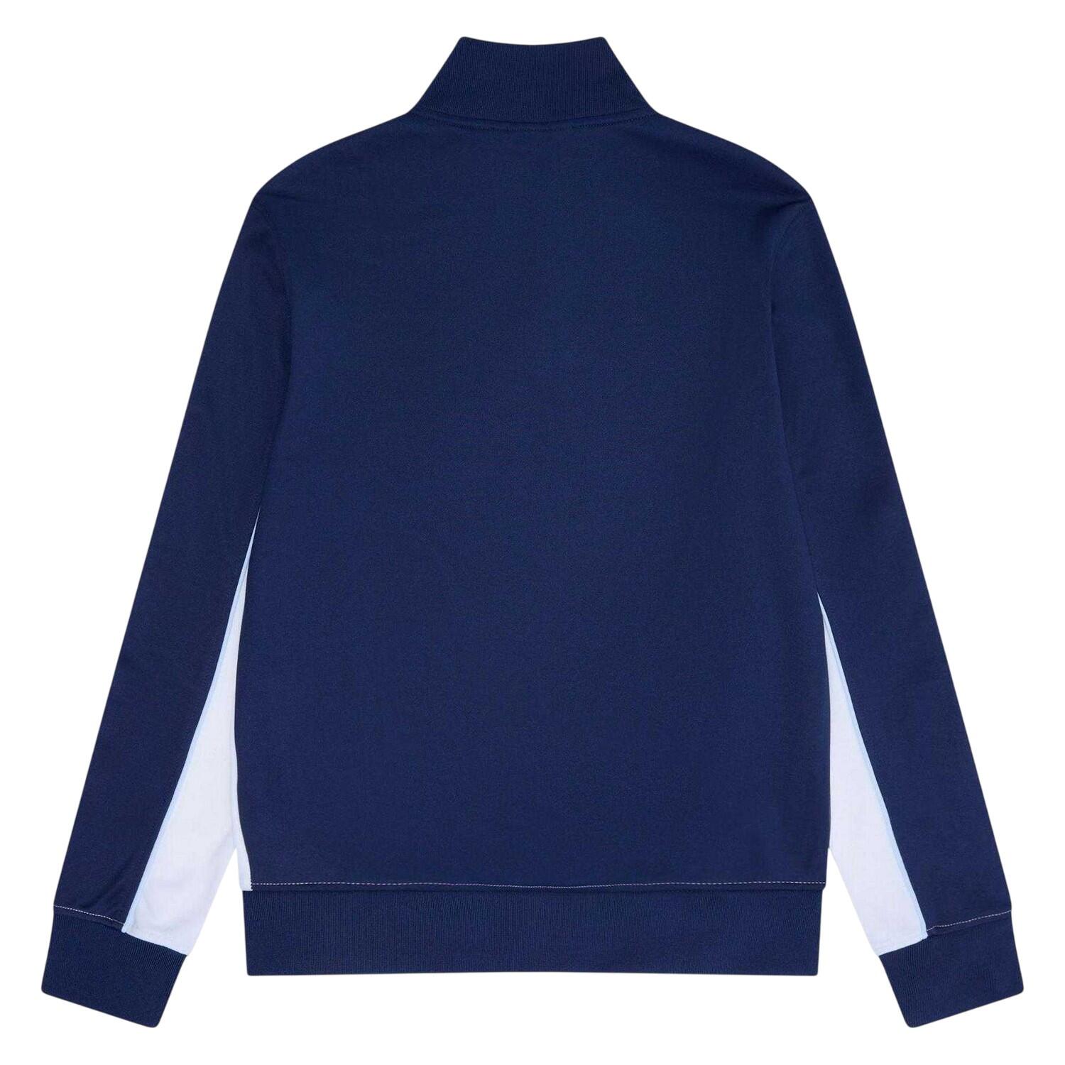 Giacca Da Tuta Uomo Ellesse Libros Bianco Spento Blu Navy 2/3