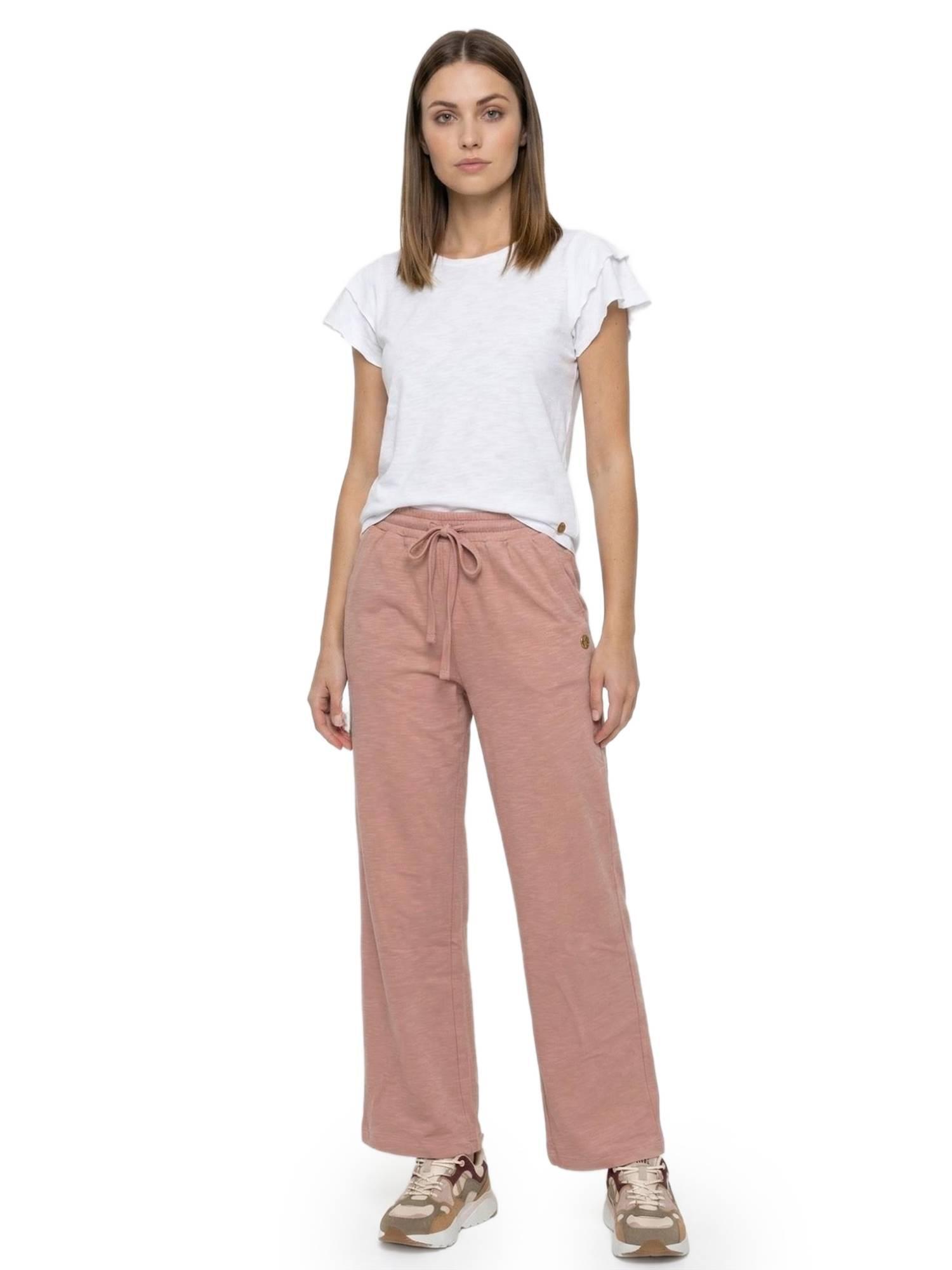 Calça de moletom feminina estilo safari urbano 5/5
