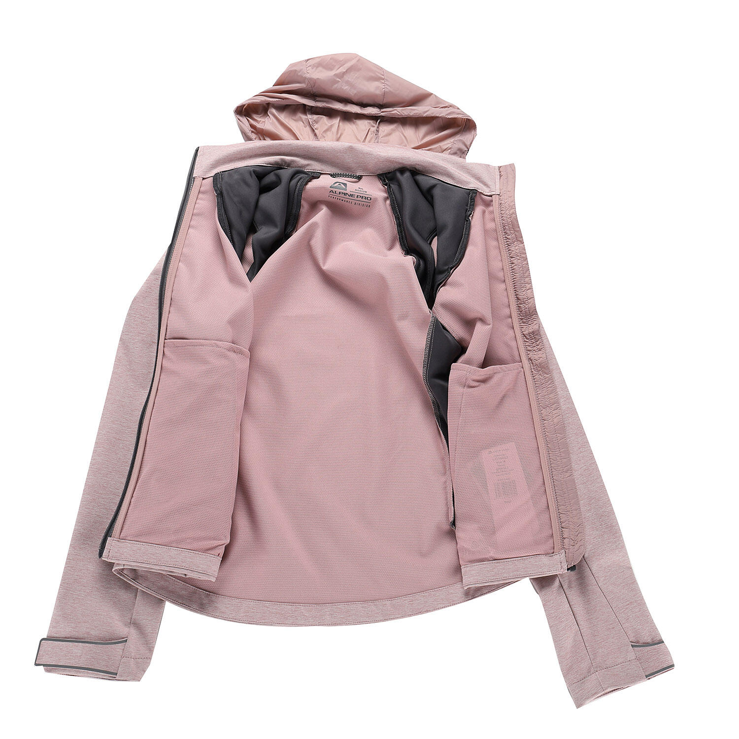 Kurtka damska softshell z odpinanymi rękawami Alpine Pro Sperta 2 3/6
