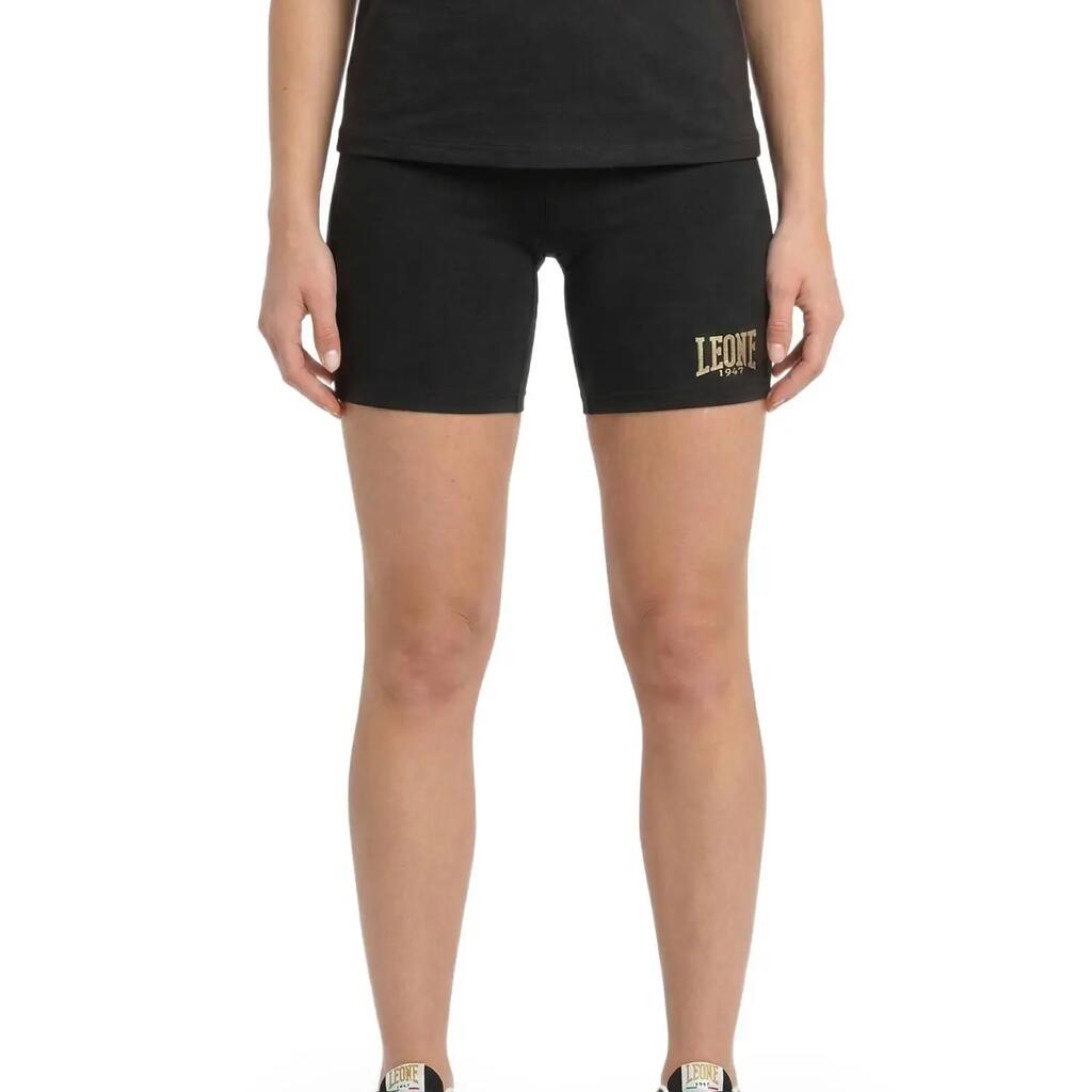 Woman short leggings Active Gold