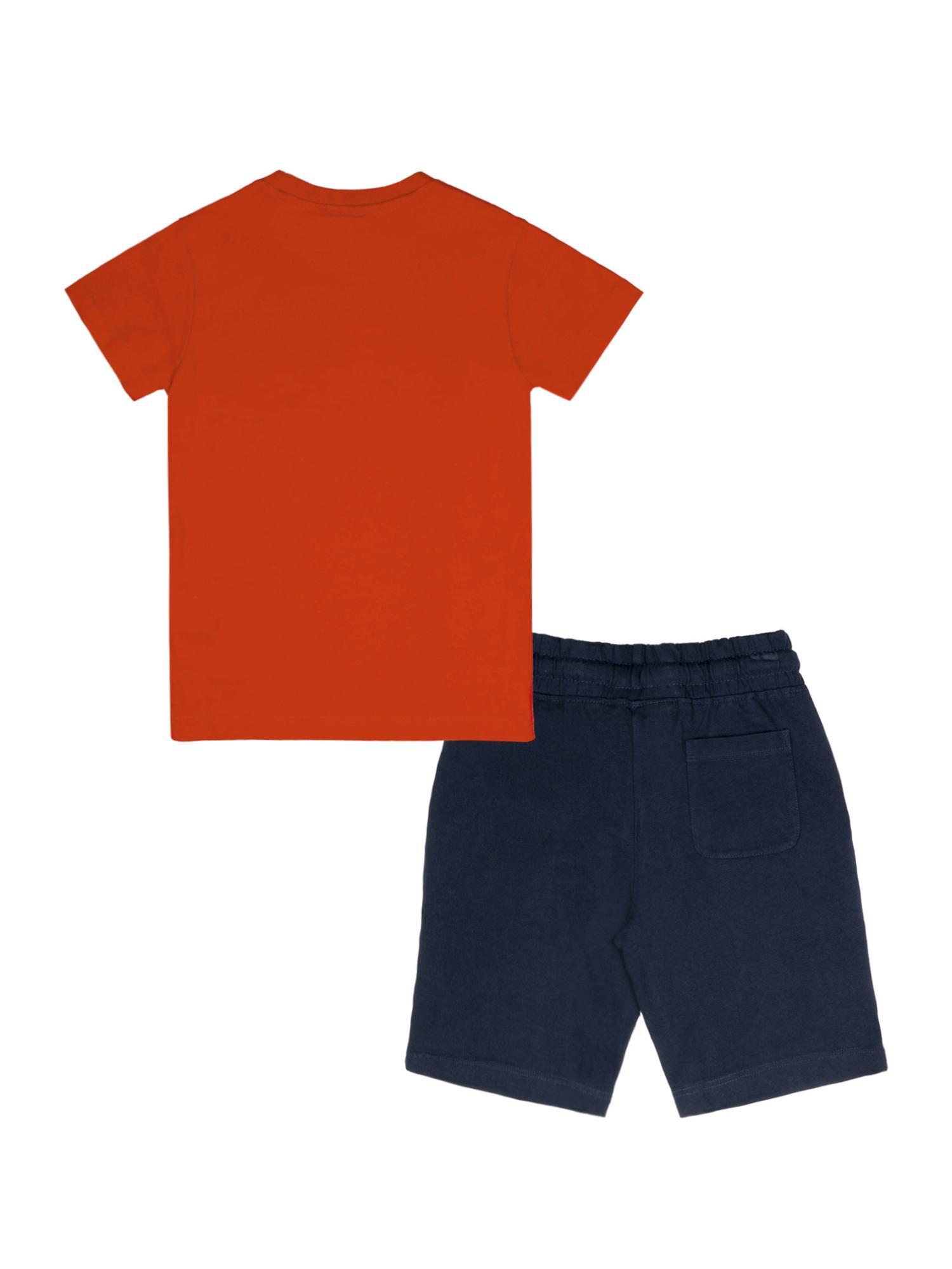 Basis T-shirt + Bermudashort set voor kinderen 2/2