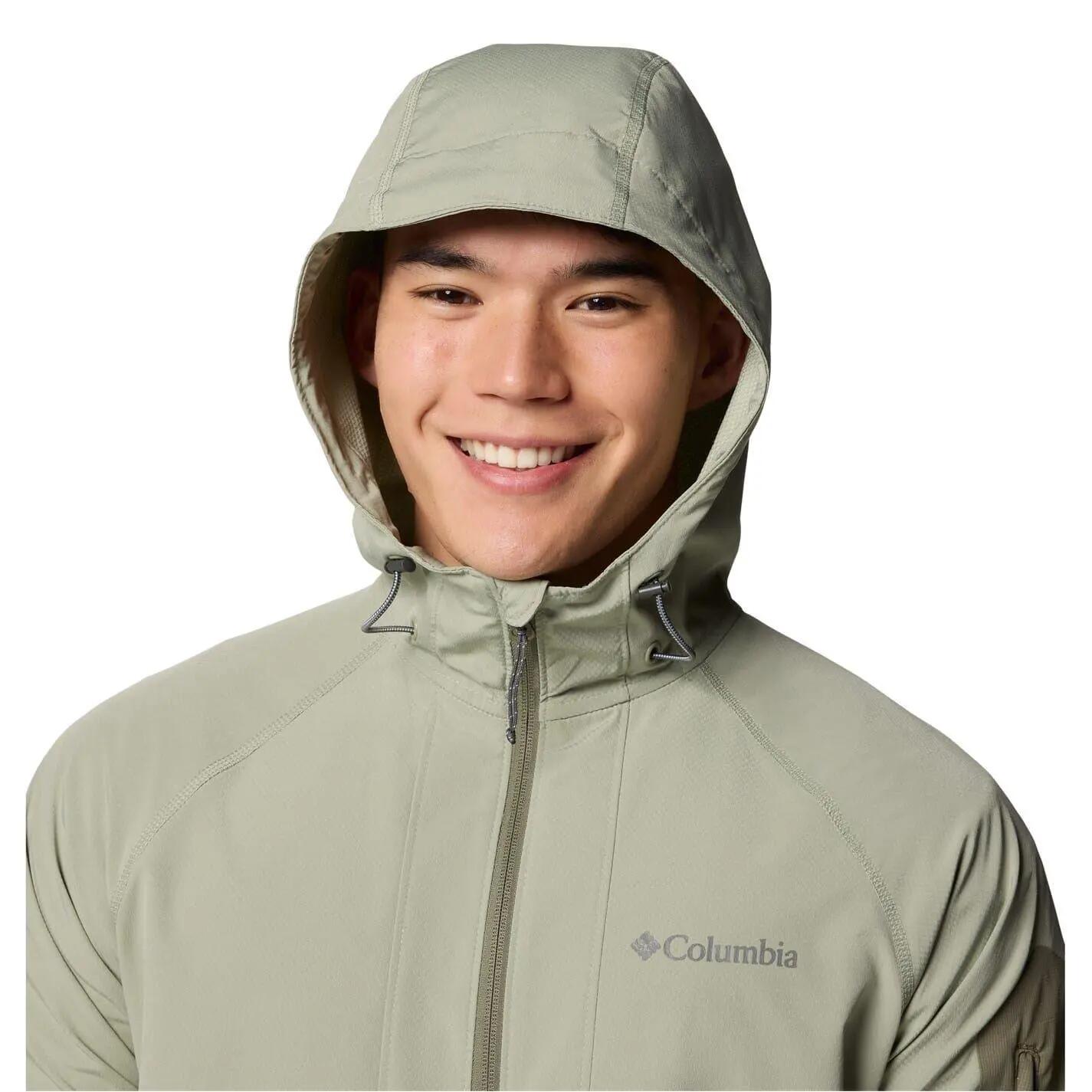 Mens Tall Heights Soft Shell Jacket (Safari) 4/5