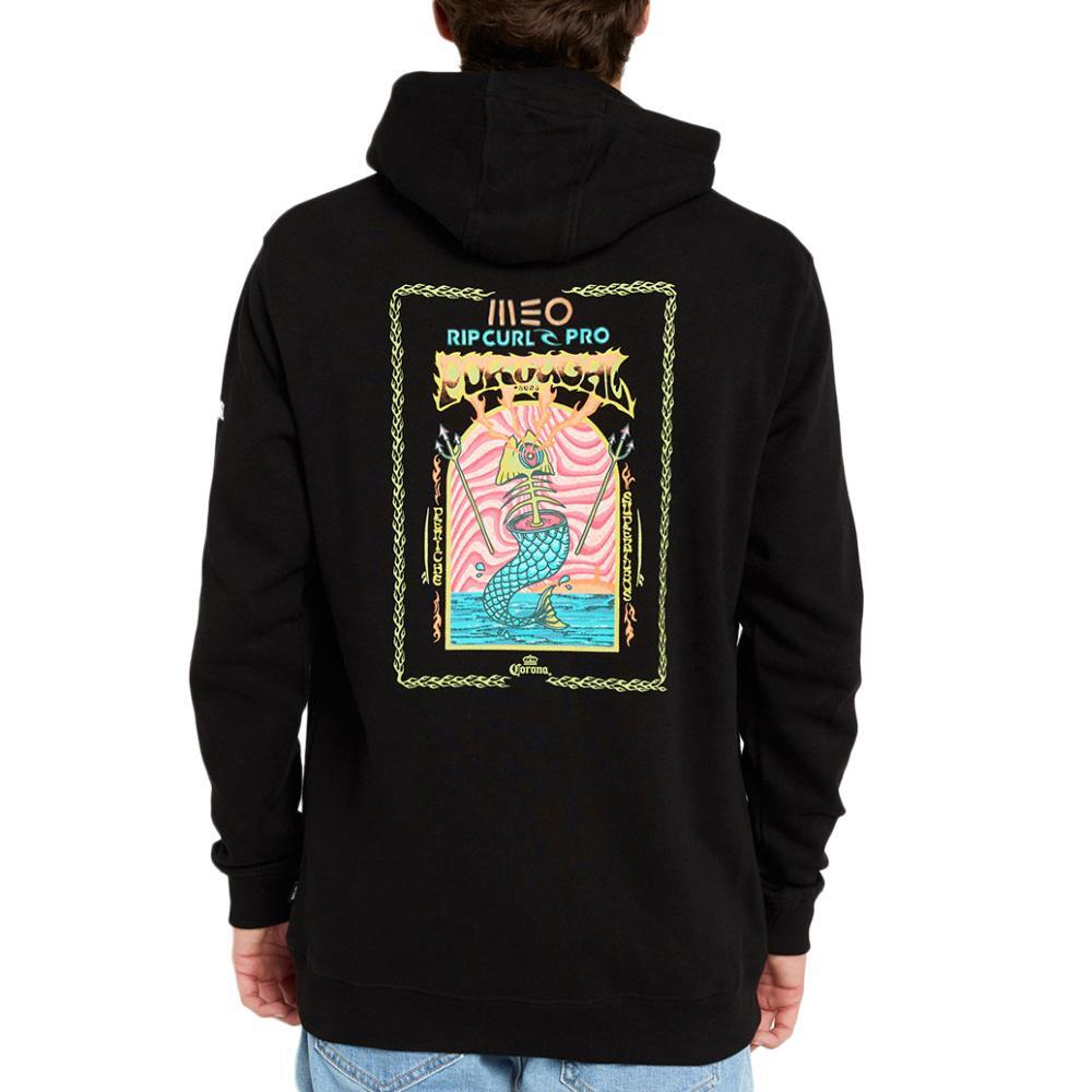 Sweat à Capuche Noir Homme Rip Curl Meo Rip Curl Pro 3/3