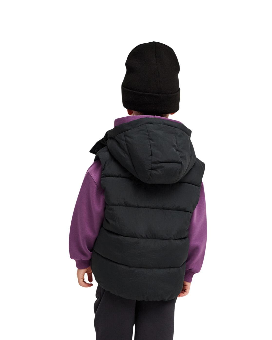 Isolerende Bodywarmer NOLLIE SLEEVELESS PUFF Schwarz Jongens 2-7 2/4