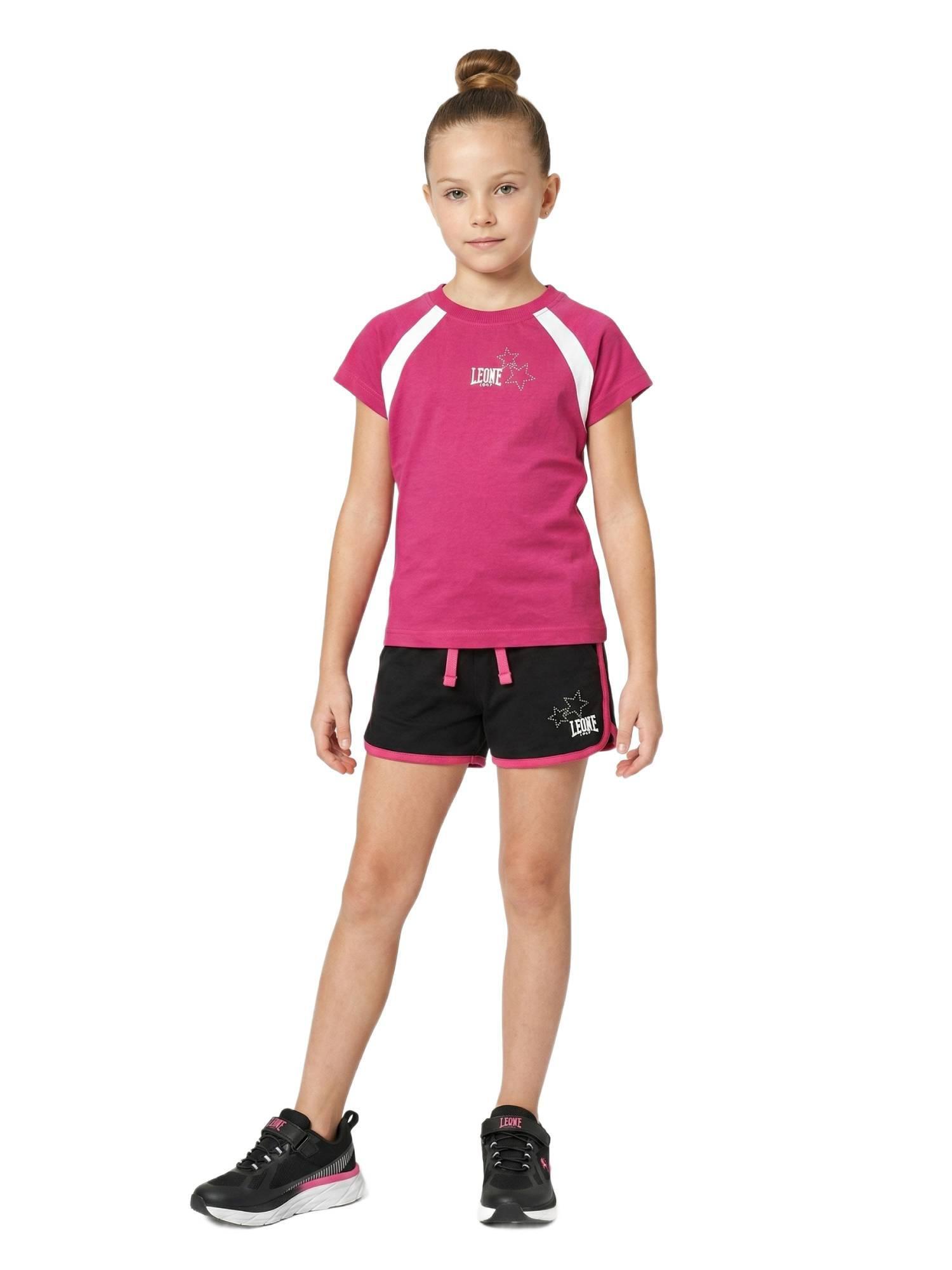 De Light meisjes t-shirt en short set 3/3