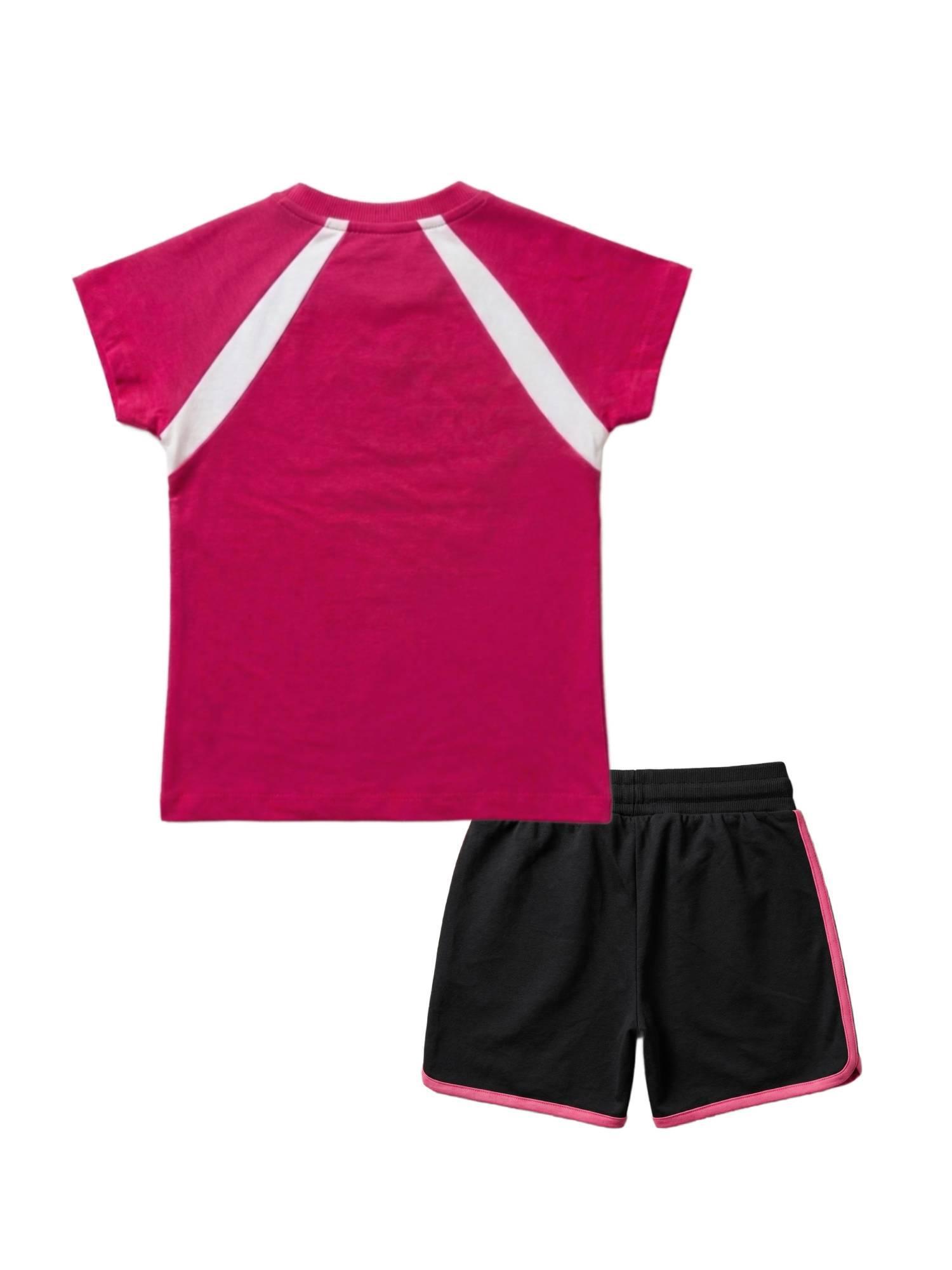 De Light meisjes t-shirt en short set 2/3