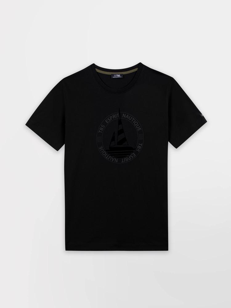 T-shirt - Sport - Homme - Manches courtes, col rond - BRIANTEE - Noir 5/5