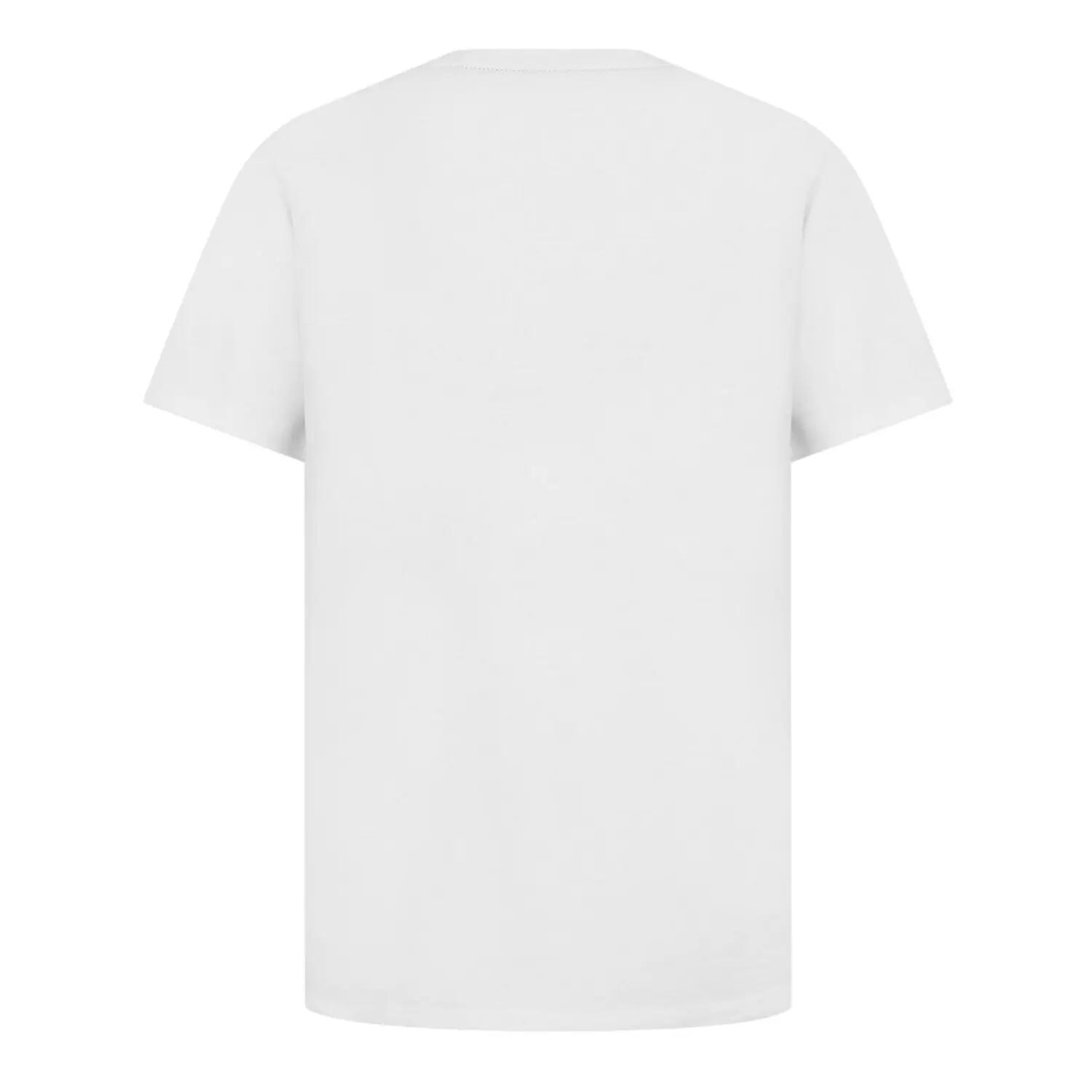 Maglietta Arancio Cotone Premium Uomo Boss Bianco 3/3