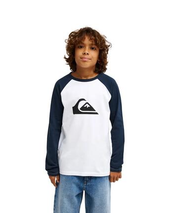 T-shirt manches longues EV COMP RAGLAN Bleu Garçon