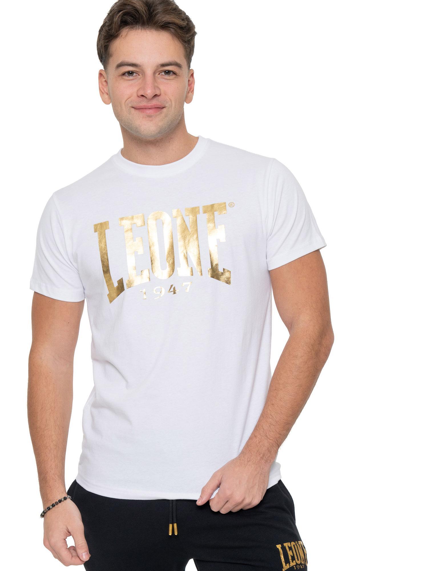 Camiseta masculina dourada de manga curta 5/5