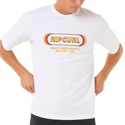 T-Shirt Blanc Homme Rip Curl Icons Of Surf