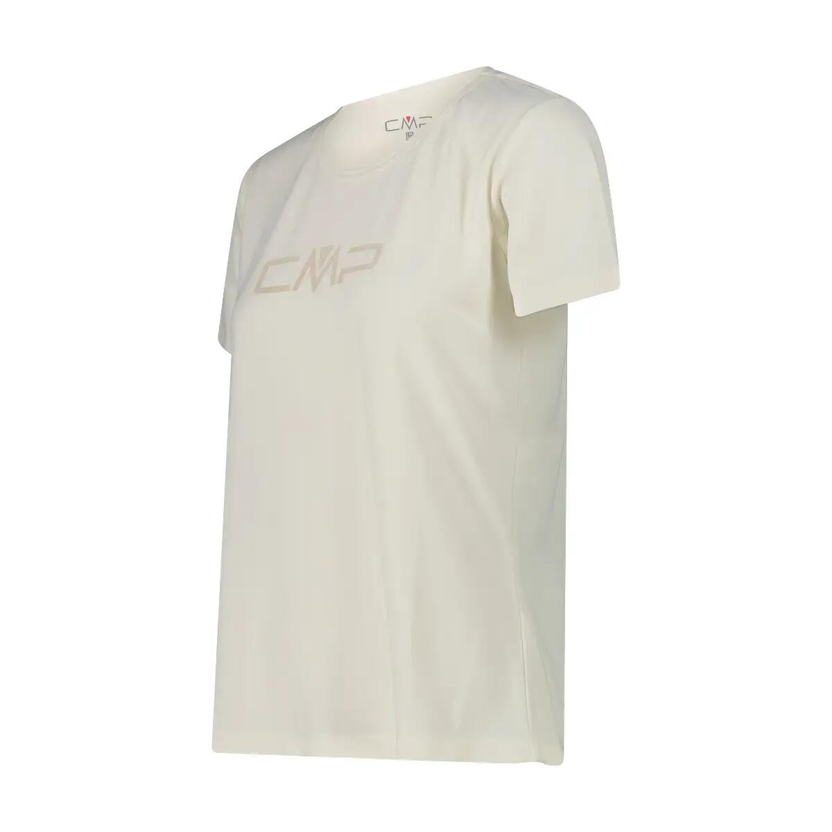 T-shirt z okrągłym dekoltem z logo damskie CMP 3/3