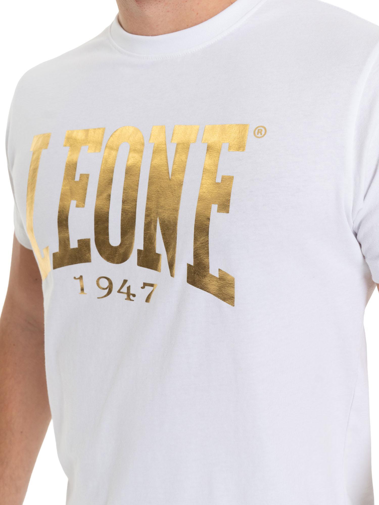 Camiseta masculina dourada de manga curta 3/5
