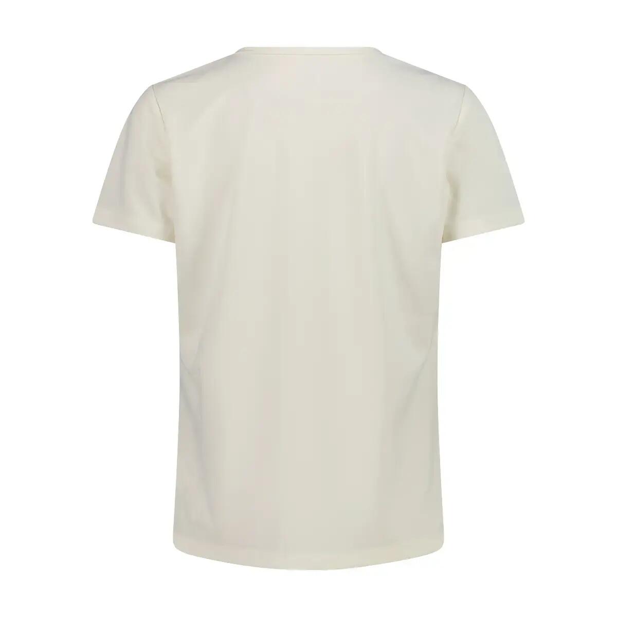 T-shirt z okrągłym dekoltem z logo damskie CMP 2/3