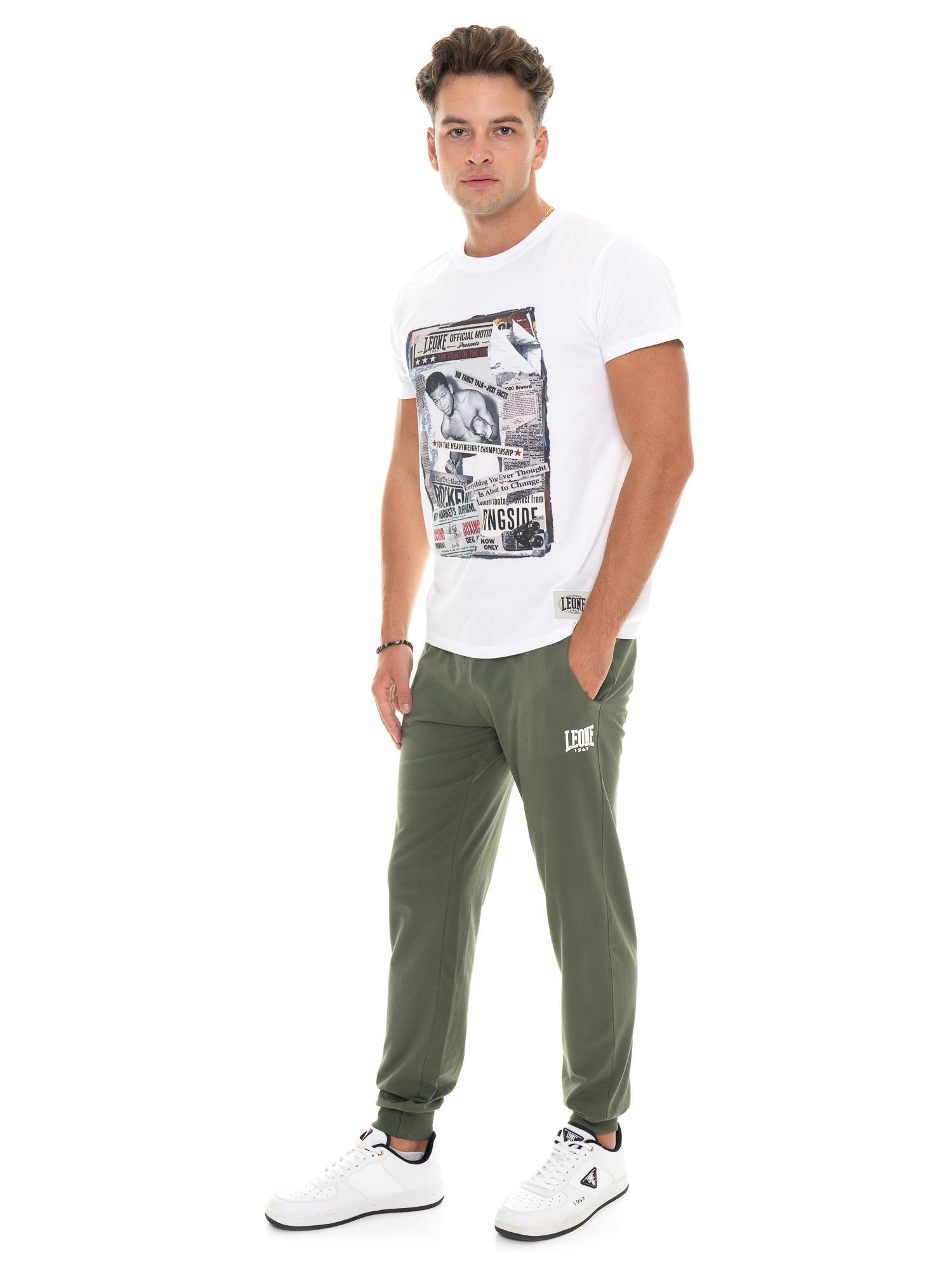 Camiseta masculina Leone 1947 com estampa arrojada. Estilo urbano e esportivo. 2/5