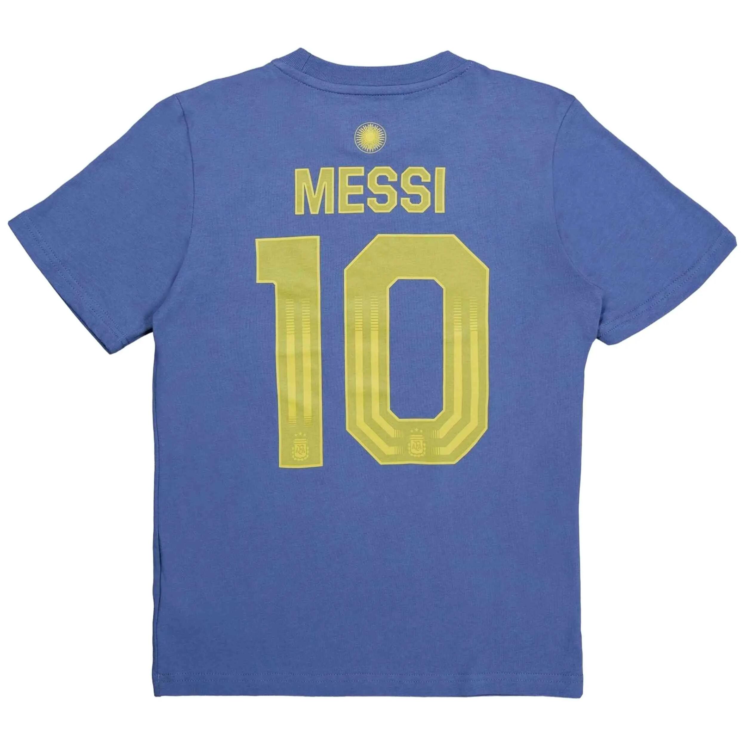 Camisa de futebol Adidas modelo KG3095 para crianças 2/4