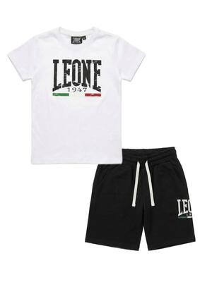 Basis t-shirt + bermudashort set voor kinderen