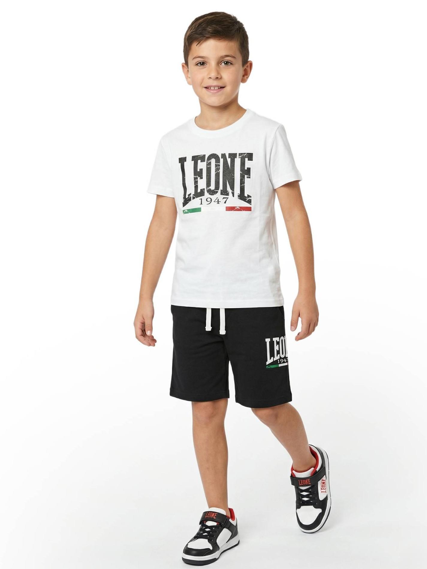 Basis T-shirt + Bermudashort set voor kinderen 3/3