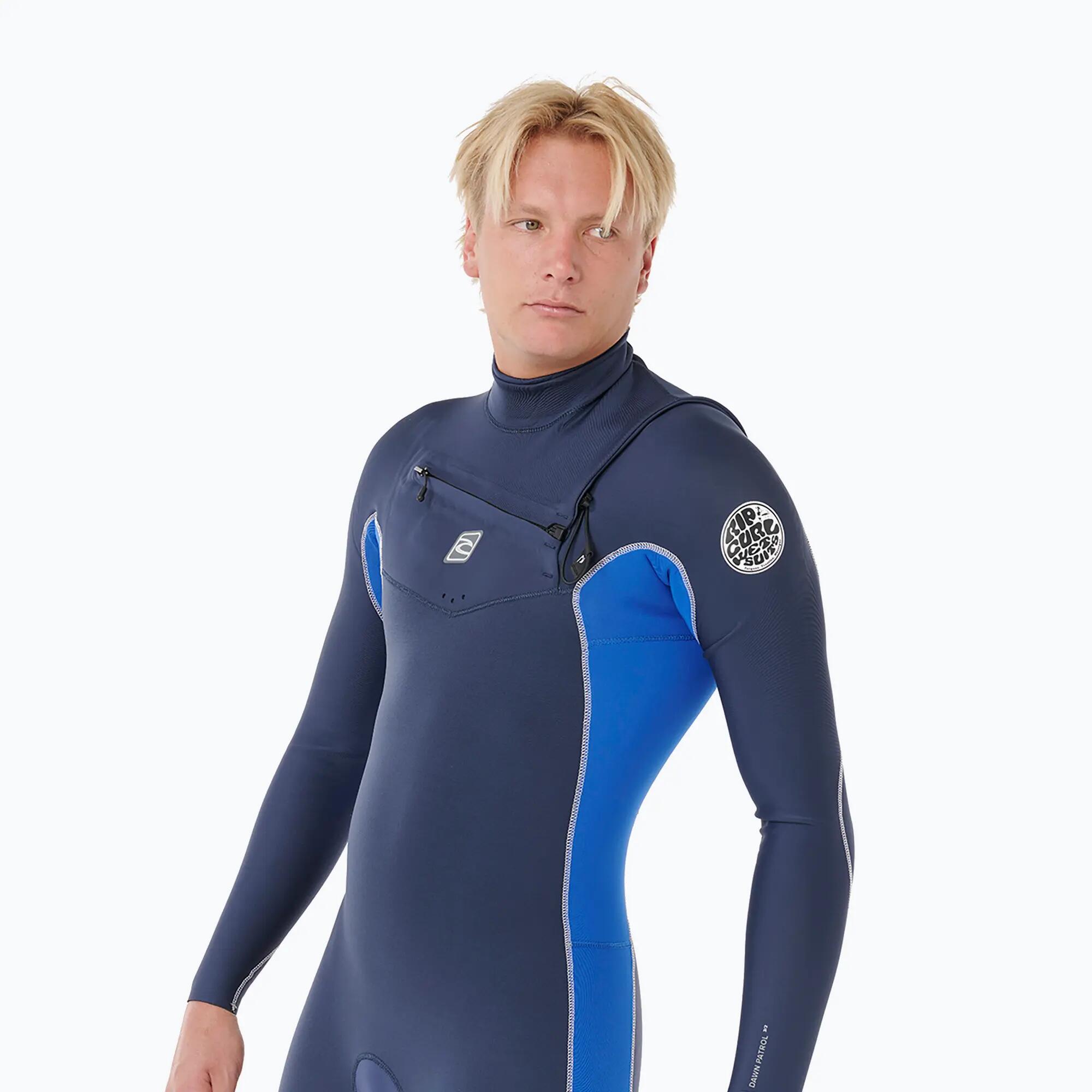 Pianka do pływania męska Rip Curl Dawn Patrol 3/2mm Chest Zip 4/7
