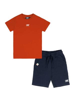 Basis t-shirt + bermudashort set voor kinderen