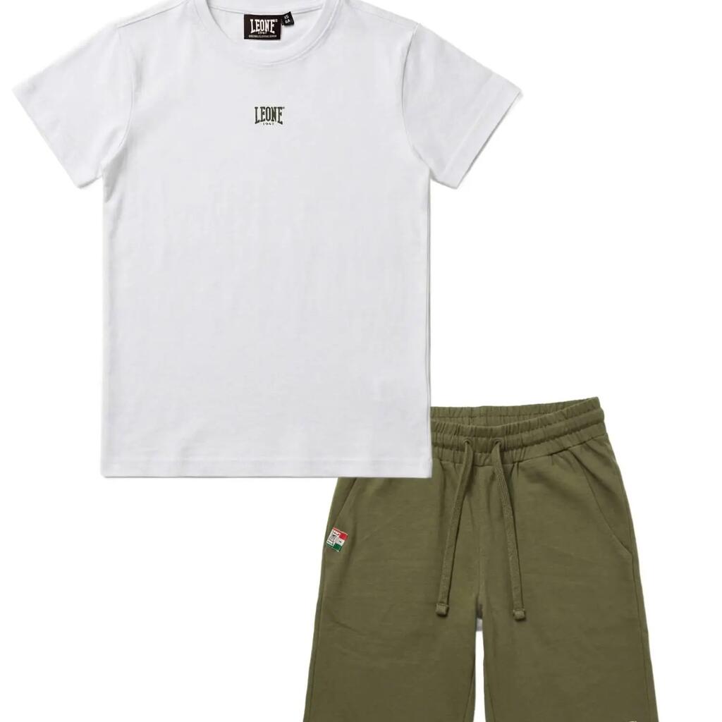 Basic t-shirt + Bermuda shorts set for children
