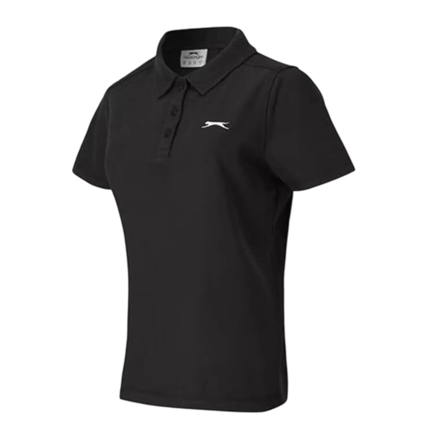 Polo Motif/style Logo Femme (Noir) 3/3