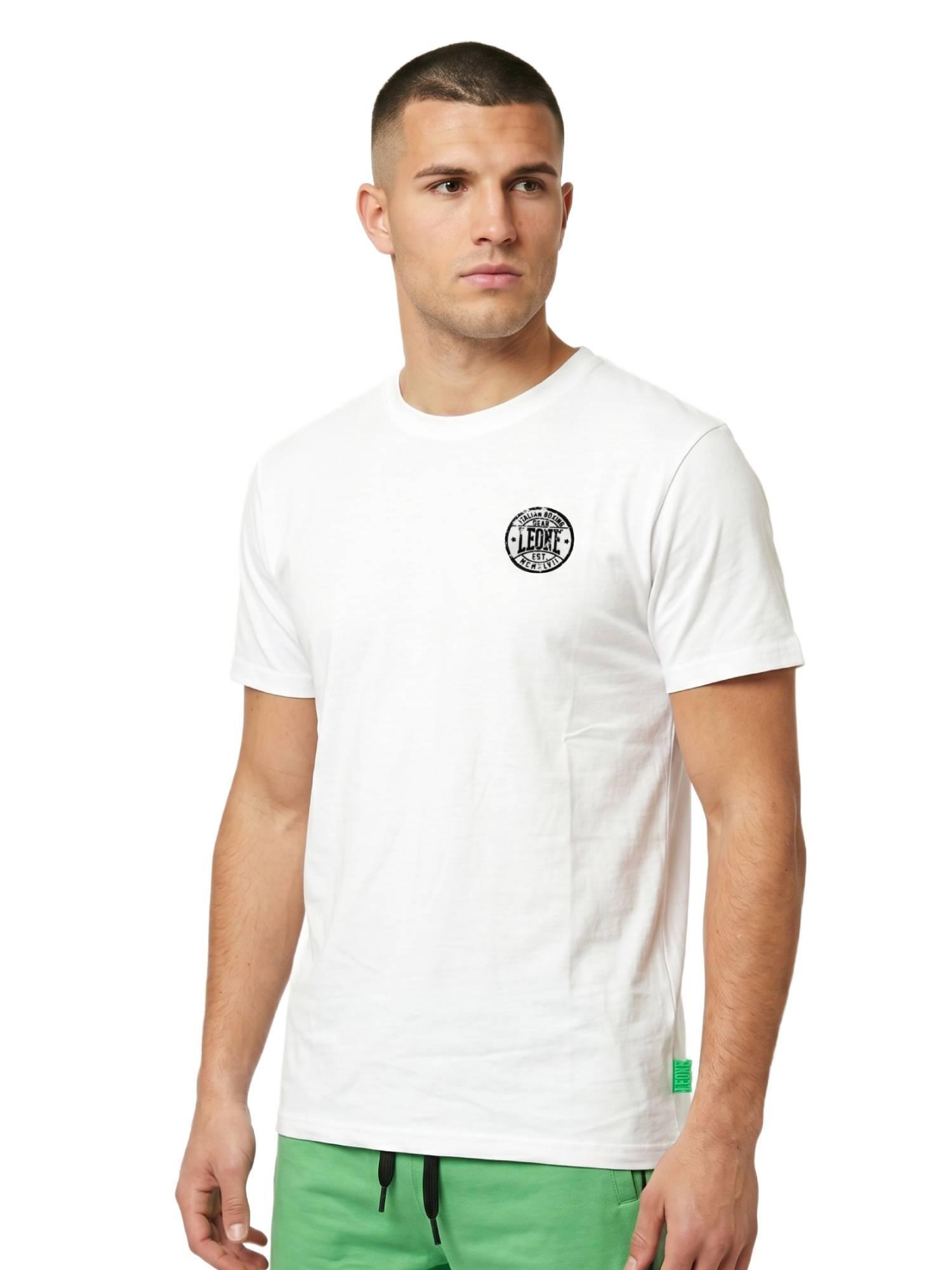 Heren T-shirt + fluorescerende bermudashort set 2/5