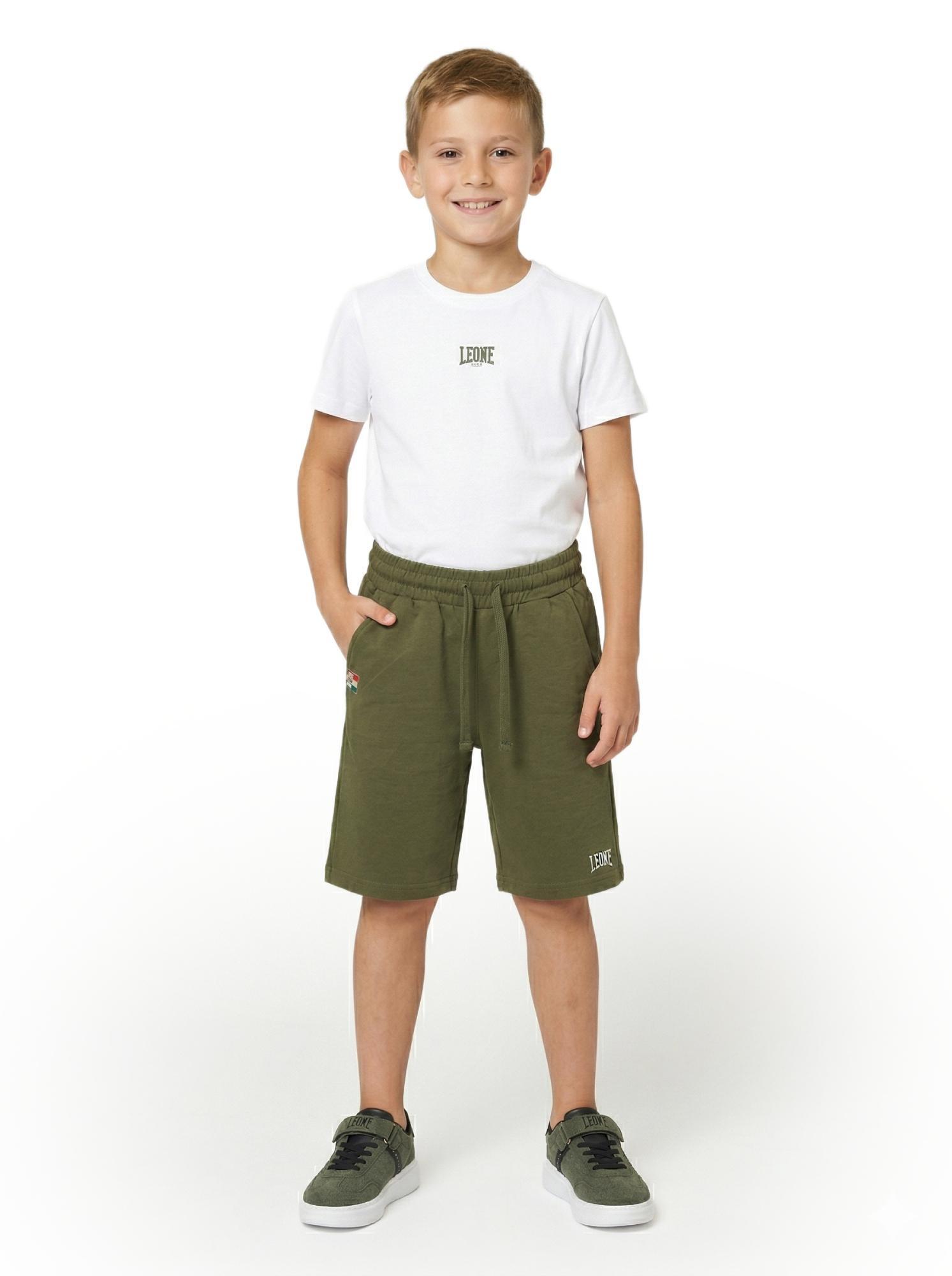 Basis T-shirt + Bermudashort set voor kinderen 3/3