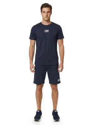 Basic heren t-shirt + bermudashort set